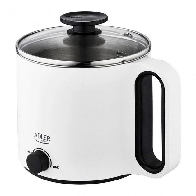 Электрокастрюля 1.9 л Adler AD 6417 5в1 White S - изображение 1