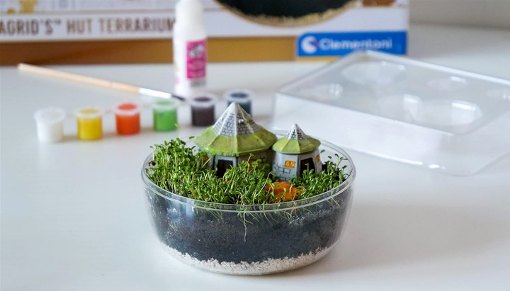 Zestaw kreatywny Clementoni Harry Potter Hagrids Hut Terrarium (8005125192489) - obraz 3