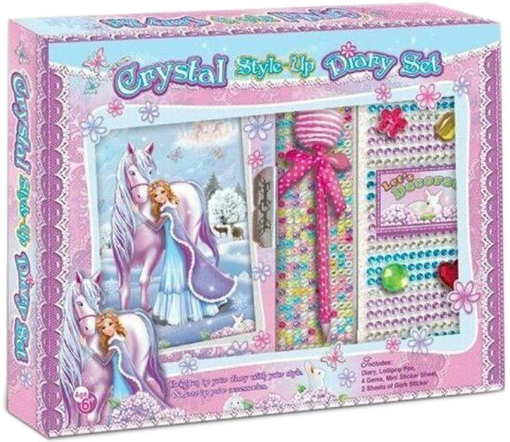 Zestaw kreatywny Pecoware Diary with accessories Horse (5907543778128) - obraz 1