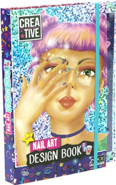 Zestaw do manicure Nice Group Creative Nail Art Design Book (8056779020314) - obraz 1