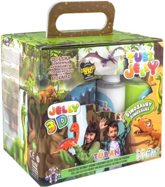 Набір для творчості Tuban Tubi Jelly Aquarium Dinosaurs (5901087033385) - зображення 2