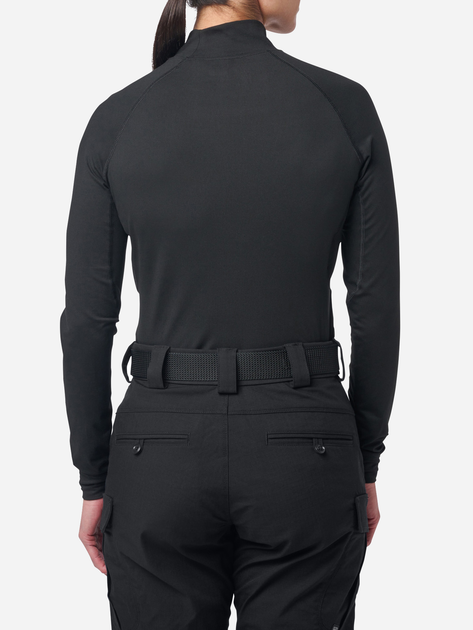 Тактичний реглан 5.11 Tactical Women's Mock Neck Long Sleeve Top 32164-019 S Black (2000980627073) - зображення 2