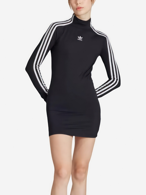 Сукня коротка осіння жіноча Adidas IV9333 S Чорна (4067886937338) - зображення 1