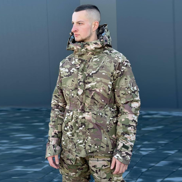 Мужская зимняя Куртка 4.5.0 Level 15 с подкладкой Omni-Heat / Водоотталкивающая Парка мультикам размер S - изображение 2