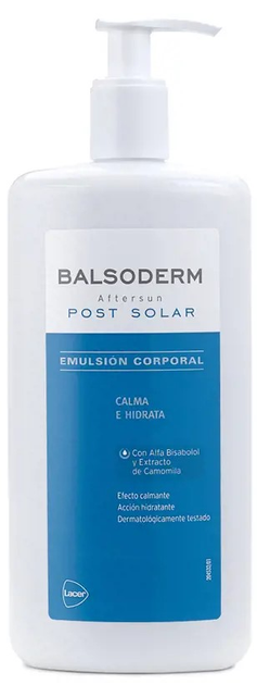 Emulsja do ciała Balsoderm Post-Solar Body posłoneczna 500 ml (8470001544308) - obraz 1