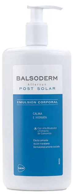 Емульсія для тіла Balsoderm Post-Solar Body після сонця 500 мл (8470001544308) - зображення 1