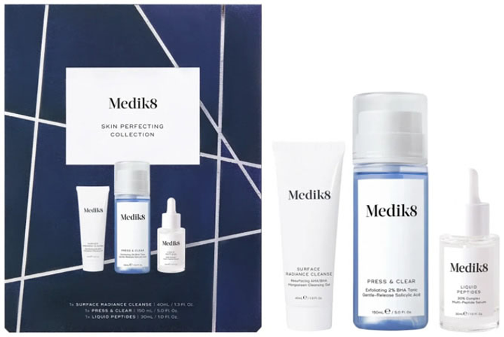 Набір для догляду за обличчям Medik8 Skin Perfecting Collection 3 шт (818625026301) - зображення 1