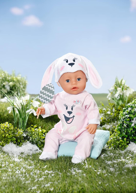 Zestaw ubranek dla lalki Baby Born Króliczek 43 cm (4001167834473) - obraz 2
