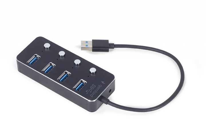 Хаб Gembird UHB-U3P4P-01 на 4 порта USB 3.1 – фото, отзывы ...