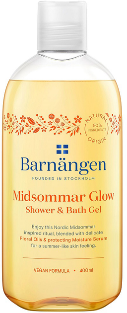Гель для душу та ванни Barnängen Midsommar Glow зволожувальний 400 мл (9000101074727) - зображення 1
