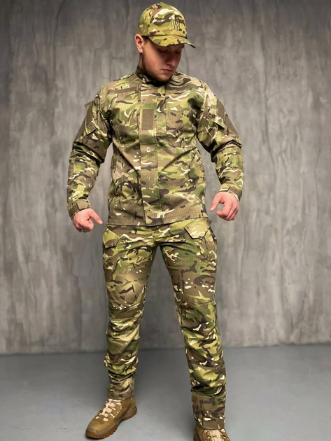 Тактичний польовий костюм вітро-вологозахисний літо, Тактична форма літня ріп-стоп Мультикам MTP 55 - зображення 1