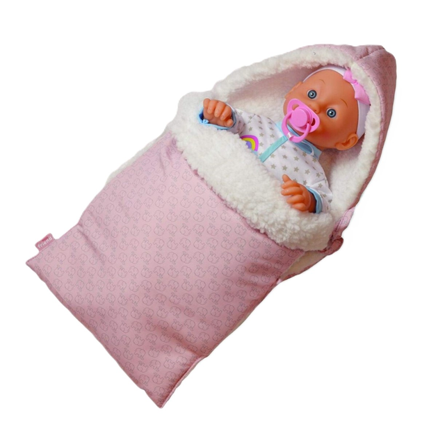 Спальний мішок для ляльок Amo Toys Happy Friend 32 см (5713428011217) - зображення 1