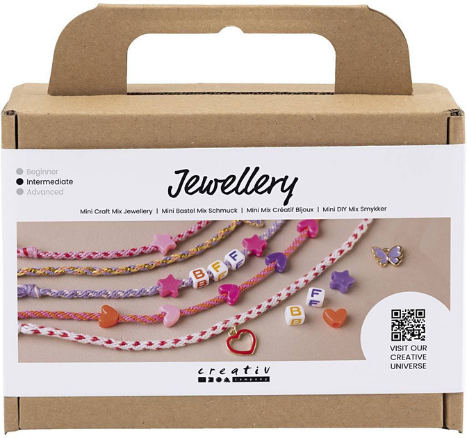 Zestaw do tworzenia biżuterii Creativ Company Mini Jewellery Friendship (5712854688352) - obraz 1