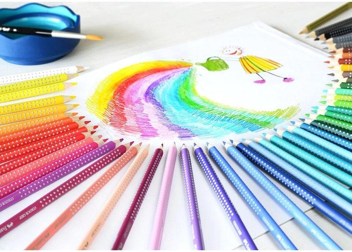 Набір кольорових олівців Faber Castell Color Grip 48 шт (4005401124498) - зображення 2