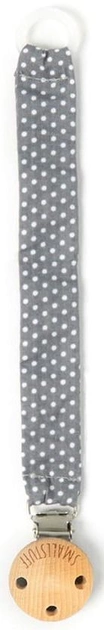 Тримач для пустушки Smallstuff Gray dot (42003-03) - зображення 1