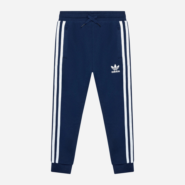 Młodzieżowe spodnie dresowe Adidas HK0353 158 cm Granatowe (4065429237143) - obraz 1