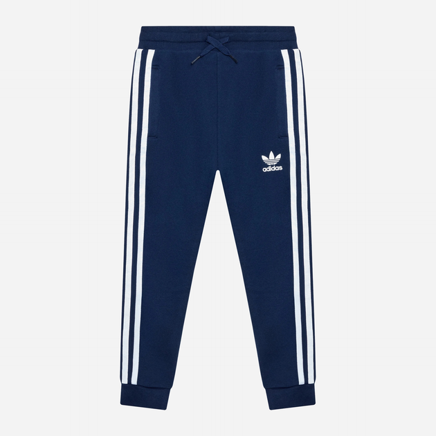 Młodzieżowe spodnie dresowe Adidas HK0353 164 cm Granatowe (4065429240150) - obraz 1