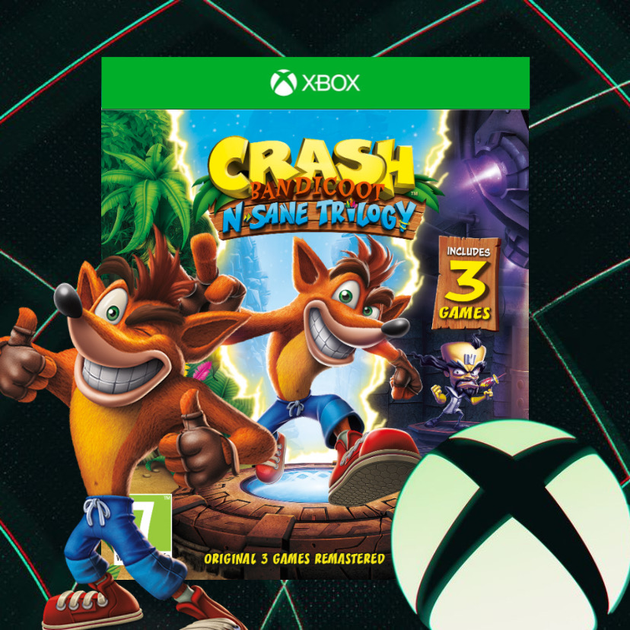 Crash bandicoot on sale xbox one