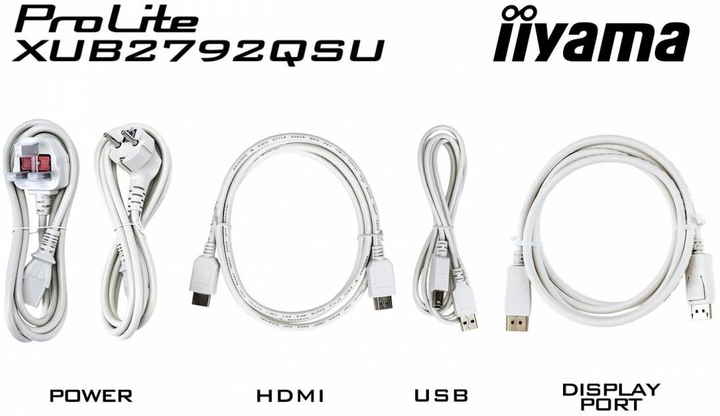 Монітор 27 дюймів Iiyama ProLite (XUB2792QSU-W6) - зображення 14