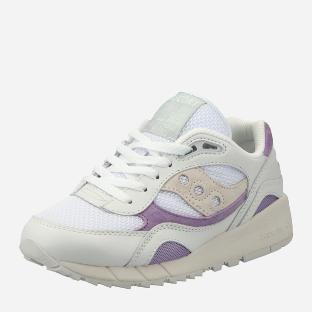 Жіночі кросівки Saucony Shadow 6000 S60765-1 39 (8US) 24.5 см Білий/Фіолетовий (195019050204) - зображення 3
