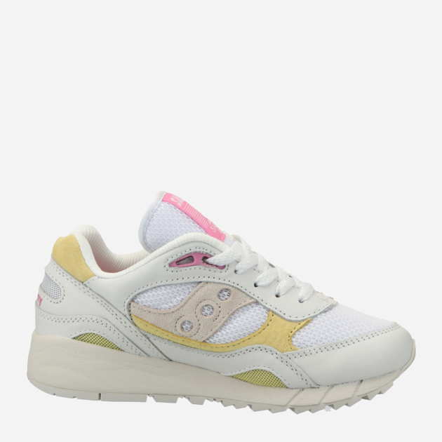 Buty sportowe damskie Saucony Shadow 6000 S60765-2 37 (6US) 22.5 cm Biały/Żółty (195019050297) - obraz 1