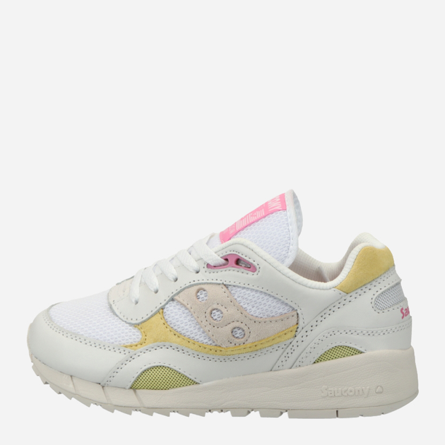 Buty sportowe damskie do kostki Saucony Shadow 6000 S60765-2 37 (6US) 22.5 cm Biały/Żółty (195019050297) - obraz 2