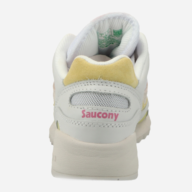 Buty sportowe damskie Saucony Shadow 6000 S60765-2 41 (9.5US) 26 cm Biały/Żółty (195019050365) - obraz 4