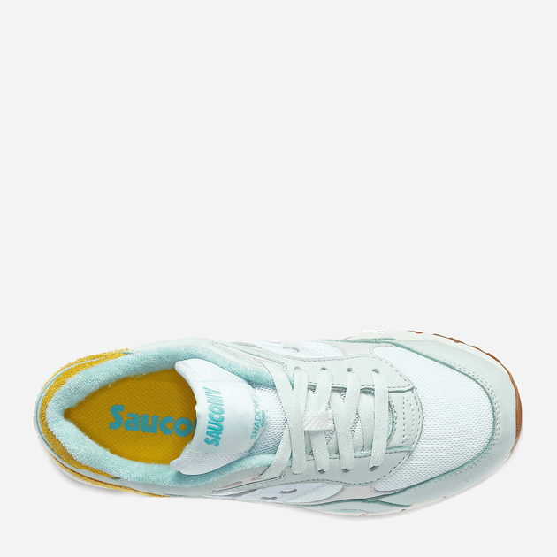 Жіночі кросівки Saucony Shadow 6000 S60779-4 38 (7US) 23.5 см Бірюзовий/Жовтий (195019548961) - зображення 4
