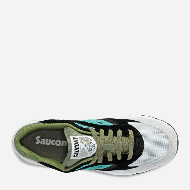 Buty sportowe męskie Saucony Shadow 6000 S70441-53 41 (8US) 26 cm Szary/Zielony (195019528970) - obraz 4