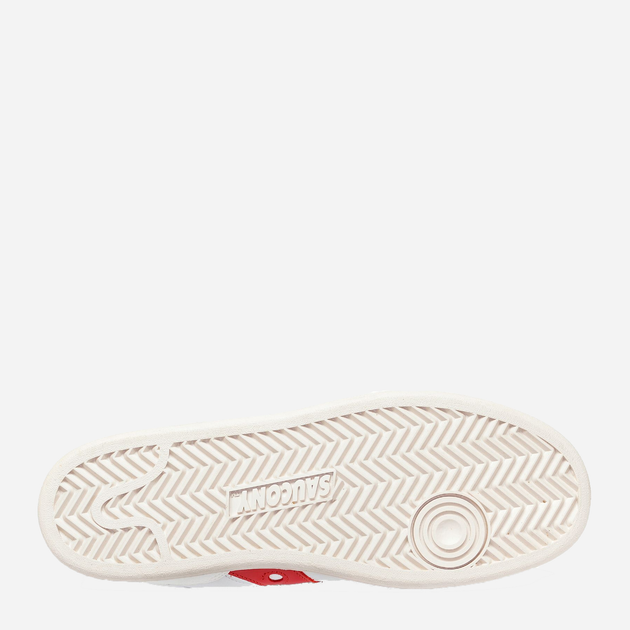 Sneakersy męskie skórzane Saucony Jazz Court S70671-4 46 (11.5US) 29.5 cm Biały/Czerwony (195018438973) - obraz 5