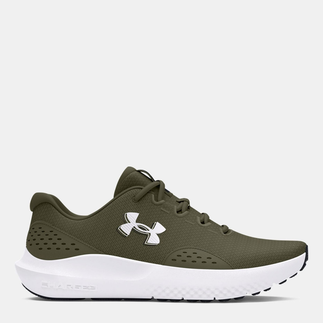 Акція на Чоловічі кросівки для бігу Under Armour Charged Surge 4 3027000-301 45 (11US) 29 см Оливкові від Rozetka