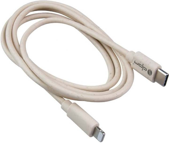 Kabel DPM USB-C - Lightning MFI 1 m biodegradowalny (5906881212745) - obraz 2