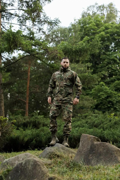 Тактичний літній чоловічий костюм горка Ріп-Стоп куртка та штани MultiCam 50 - зображення 1