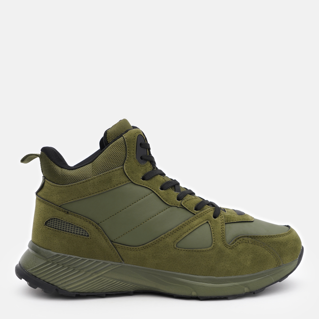 Акція на Чоловічі зимові черевики Demur A91023-6 46 Зелені від Rozetka