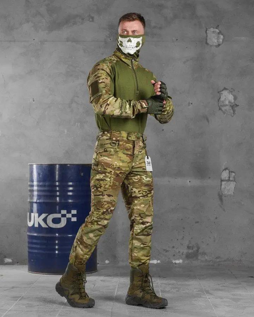Тактичний весняний костюм 7.62 Tactical стрейчевий ріп-стоп весна/літо штани+убакс M мультикам (85592) - зображення 2