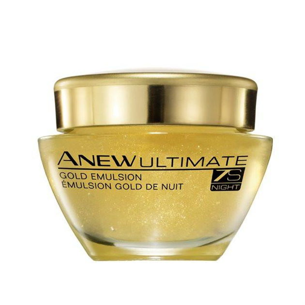 Золотая Омолаживающая ночная эмульсия для лица, Avon Anew 50 мл 