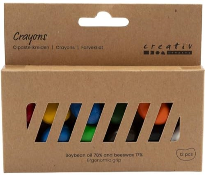 Крейда Creative Toys Beans кольорова 12 шт (5712854631327) - зображення 1