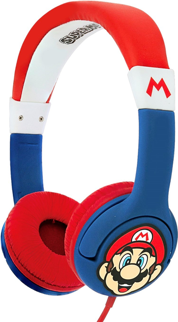 Słuchawki OTL Super Mario Red-Blue (5055371622974) - obraz 1