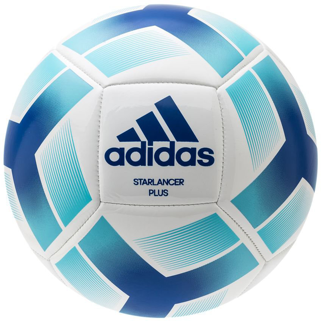 Piłka nożna Adidas HT2463 5 STARLANCER PLUS (4065432817707) - obraz 1