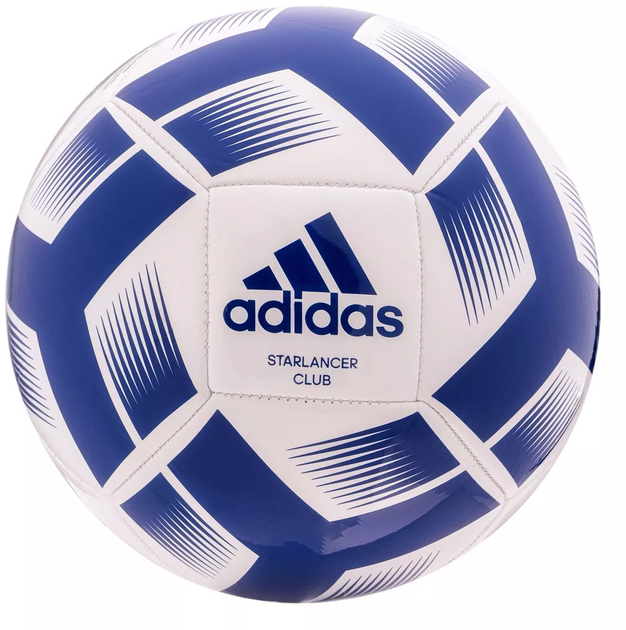 Piłka nożna Adidas IB7720 5 STARLANCER CLB (4065432816045) - obraz 1