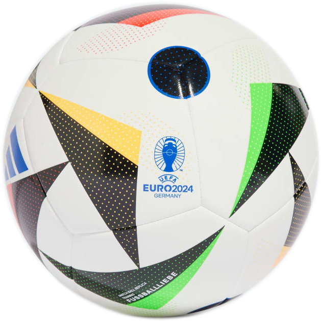 Piłka nożna Adidas IN9366 4 EURO 24 TRN (4066766182134) - obraz 1