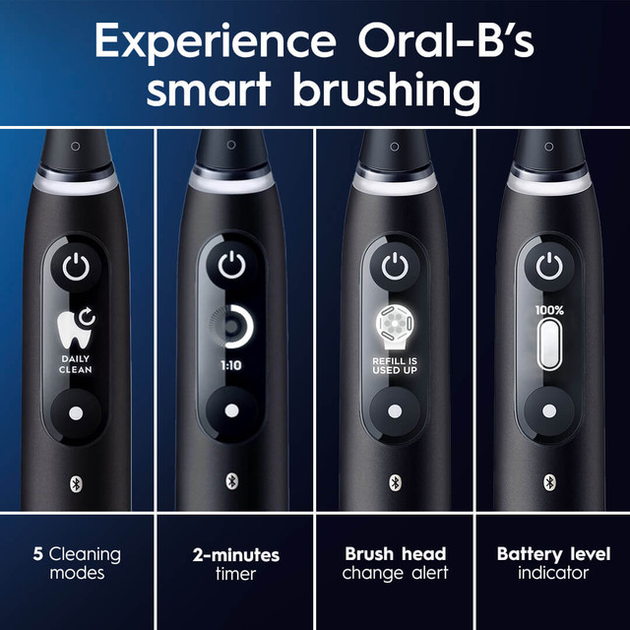 Elektryczna szczoteczka do zębów Oral-B iO Series 6 Pink Sand (4210201427384) - obraz 7