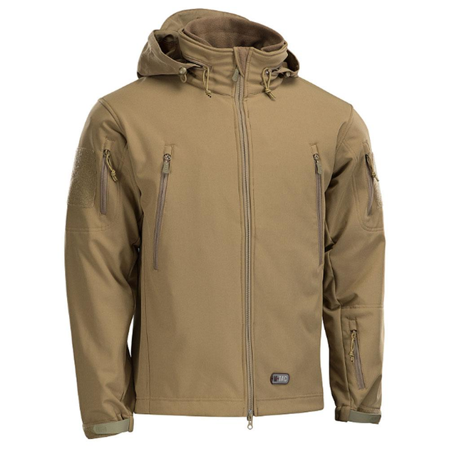 Куртка M-Tac Soft Shell з підстібкою Tan L - изображение 2