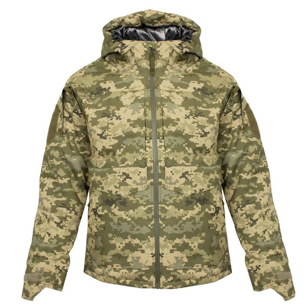 Чоловіча зимова куртка "Army" Rip-stop на Omni-Heat піксель розмір 3XL - зображення 1