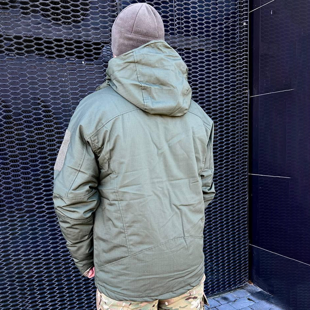 Чоловіча зимова куртка "Call Dragon" Rip-Stop із підкладкою Omni-Heat олива розмір M - зображення 2