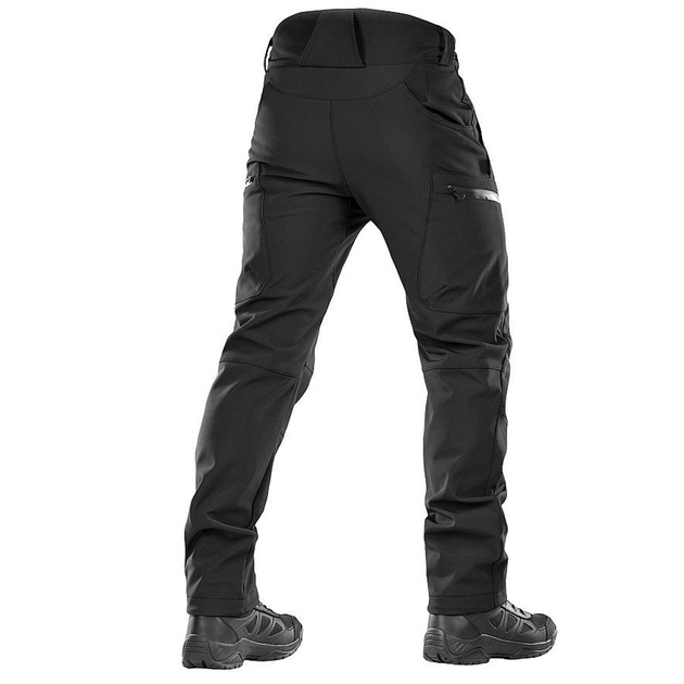 Штаны M-Tac Soft Shell Winter Black размер L - изображение 2