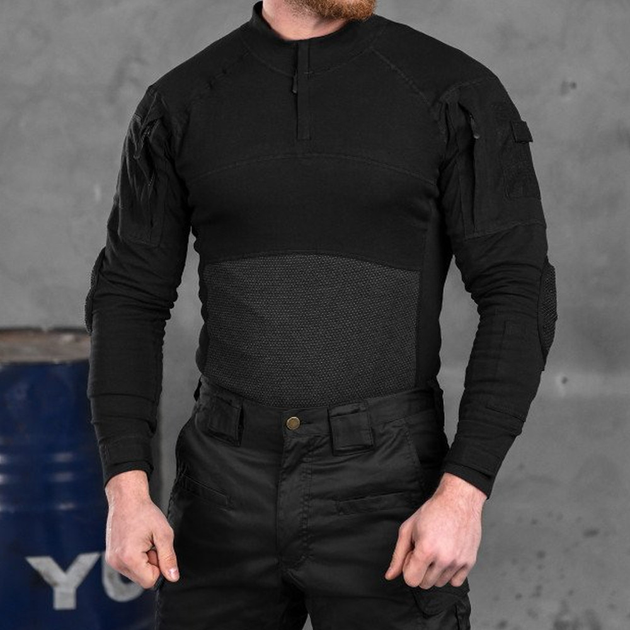 Мужской убакс Assault с карманами черный размер L - изображение 1