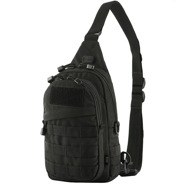 Чоловіча Наплічна Сумка ASSISTANT / Нагрудний рюкзак розмір 28 х 16 х 9 см чорна - зображення 1