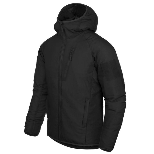 Чоловіча зимова куртка "Helikon" WindPack з підкладкою Climashield чорна розмір XL - зображення 1