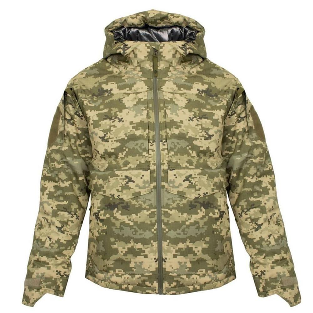 Чоловіча зимова куртка "Army" Rip-stop на Omni-Heat піксель розмір L - зображення 1